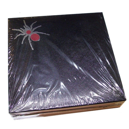 Montblanc stilografica heritage rouge et noir spider metamorphosis limited edition 1906 con copertina nera e emblema ragno rosso e argento