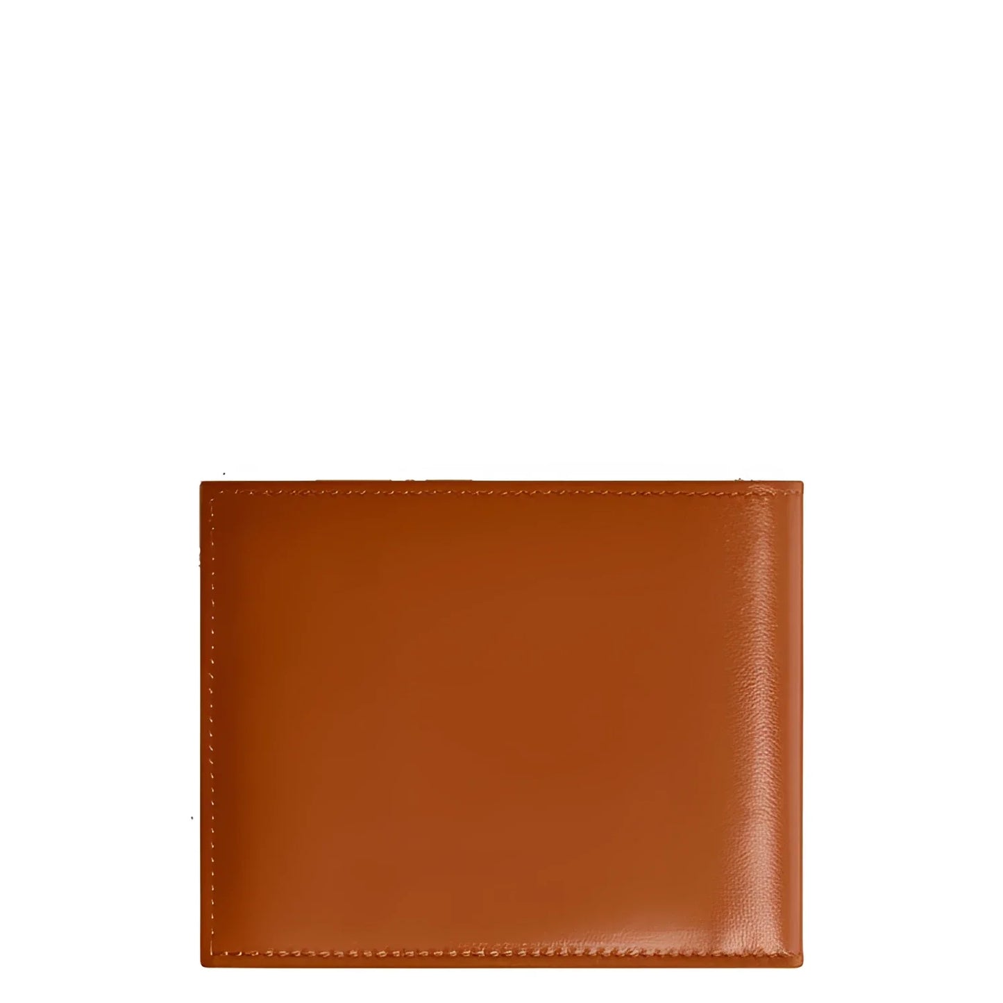 Portafoglio meisterstück montblanc in pelle marrone con cuciture precise compagno perfetto per la routine quotidiana