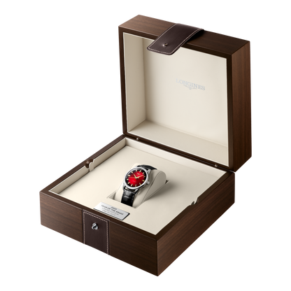 Longines Conquest Heritage 蛇年限量版 40毫米红色自动钢表 L1.651.4.09.2