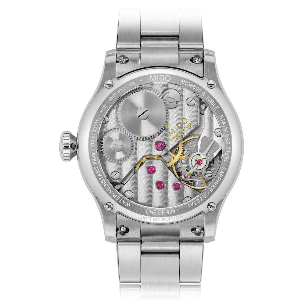Mido Multifort Mechanical 限量版999枚 44毫米深灰色手动上链钢表 M038.605.11.060.00