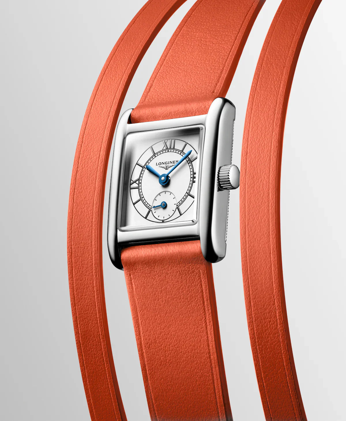 Longines orologio Mini Dolcevita 21.50x29.00mm argento quarzo acciaio L5.200.4.75.8