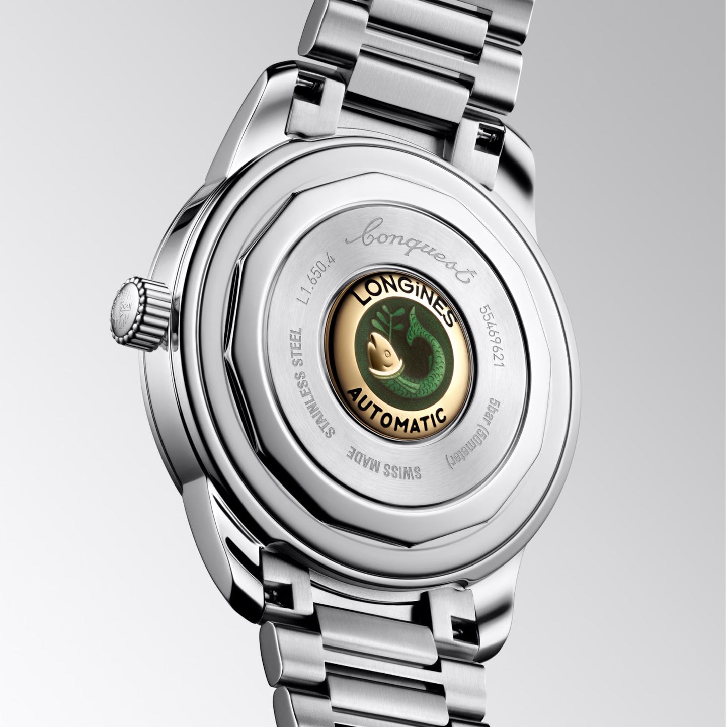 浪琴表 Heritage 40毫米蓝钢自动腕表 L1.650.4.92.6